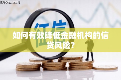 罗平如何有效降低金融机构的信贷风险？