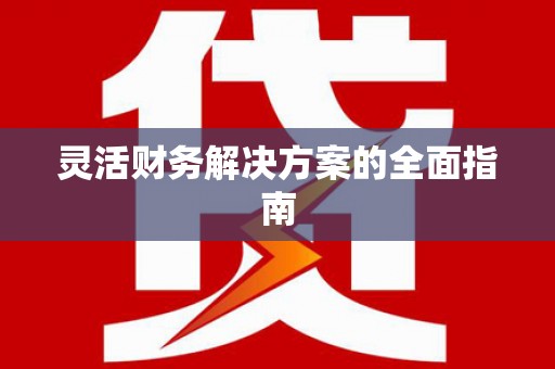 罗平灵活财务解决方案的全面指南