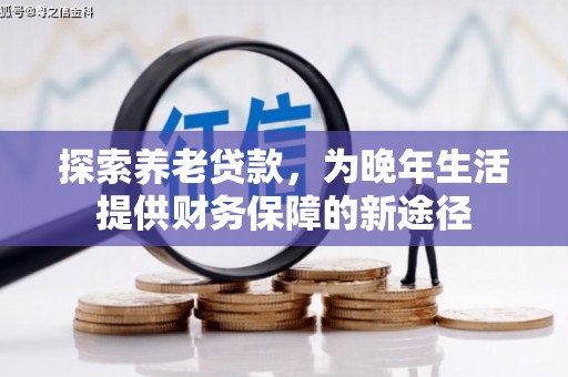 罗平探索养老贷款，为晚年生活提供财务保障的新途径