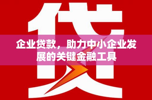 罗平企业贷款，助力中小企业发展的关键金融工具