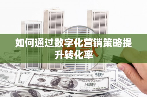 罗平如何通过数字化营销策略提升转化率