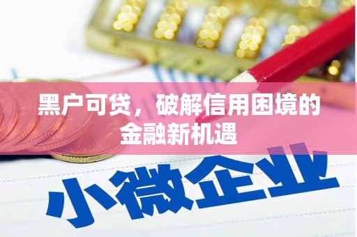罗平黑户可贷，破解信用困境的金融新机遇