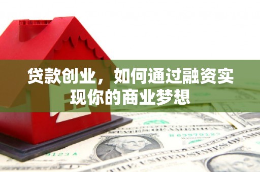 罗平贷款创业，如何通过融资实现你的商业梦想